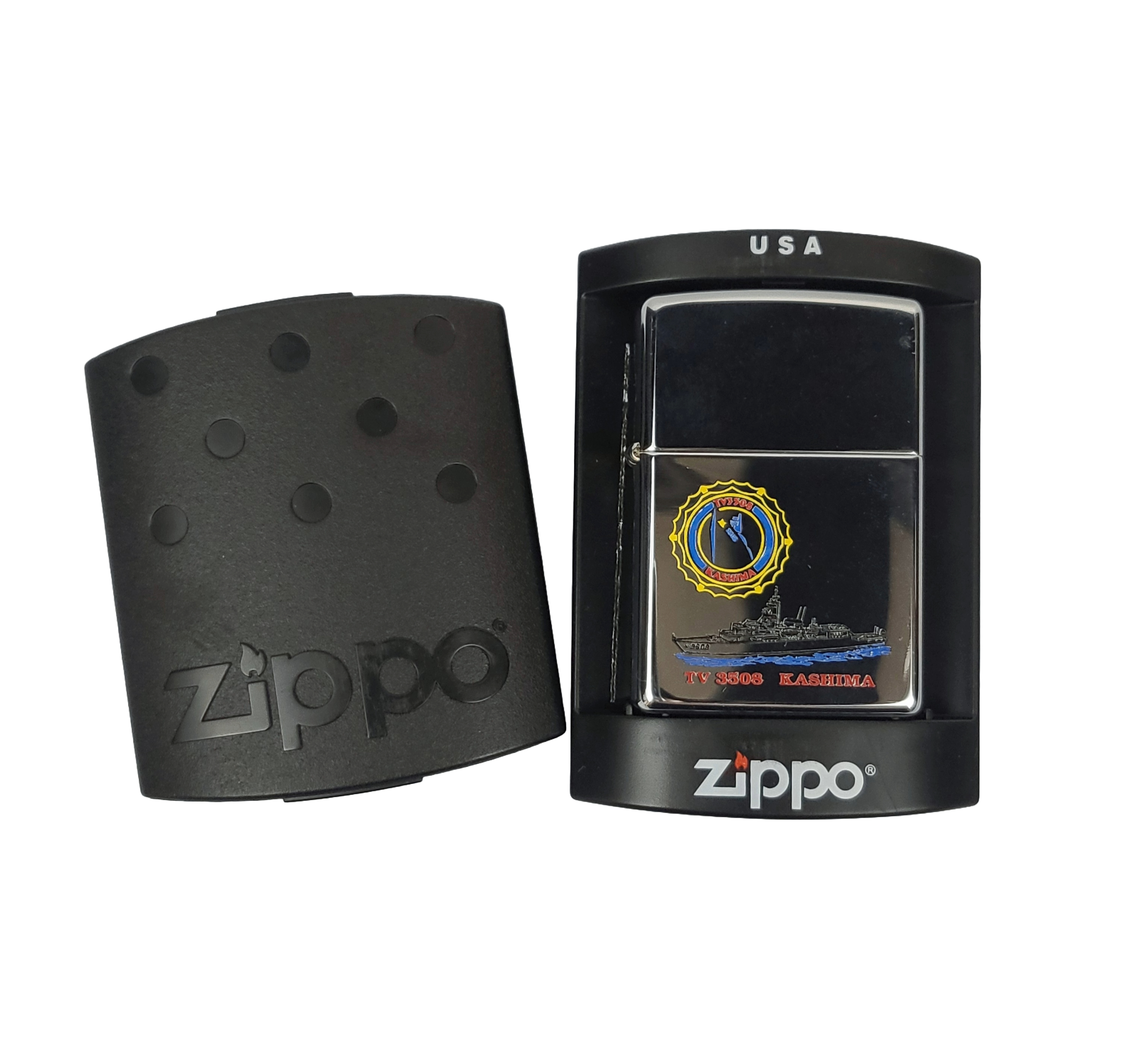 [7242_0522] ZIPPO 라이터 카시마 TV-3508